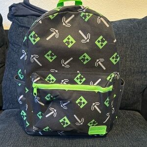 MINECRAFT Backpack Book Bag Tote Bag School for kids teens all Minecraft gamers